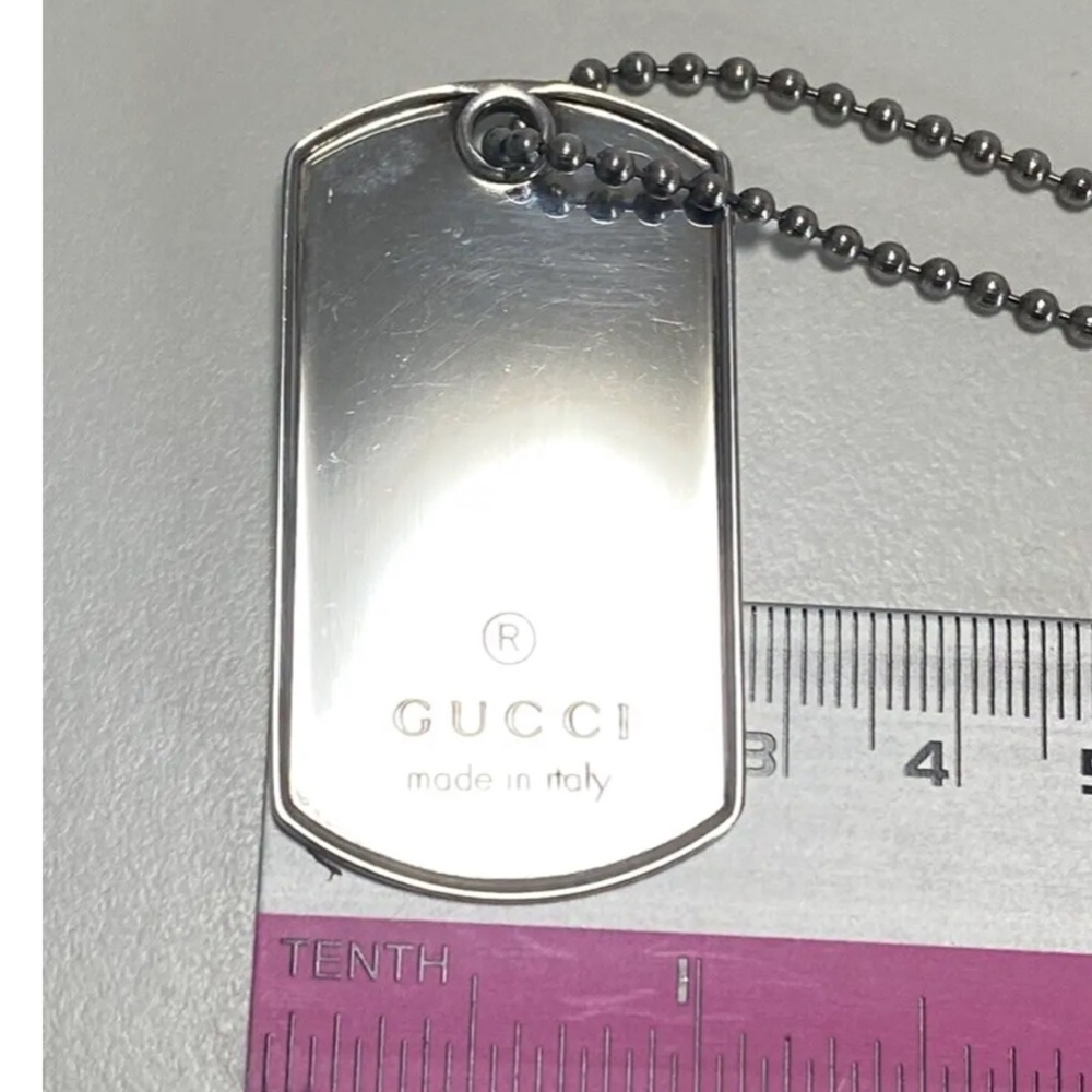 GUCCI DOG 🐕 TAGS - Picture 4 of 7